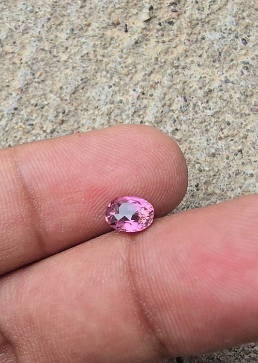 0.91Ct Natural Padparadscha Sapphire | Unheated | Oval