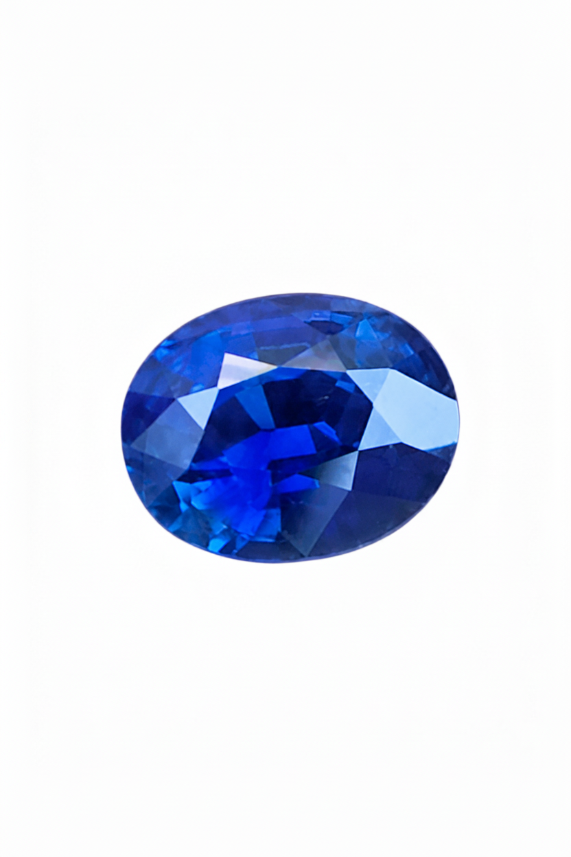 1.12ct Blue Sapphire Portrait