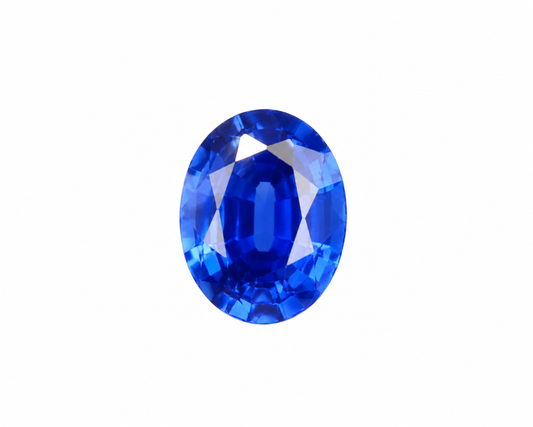 0.76Ct Natural Blue Sapphire | Oval | Heated