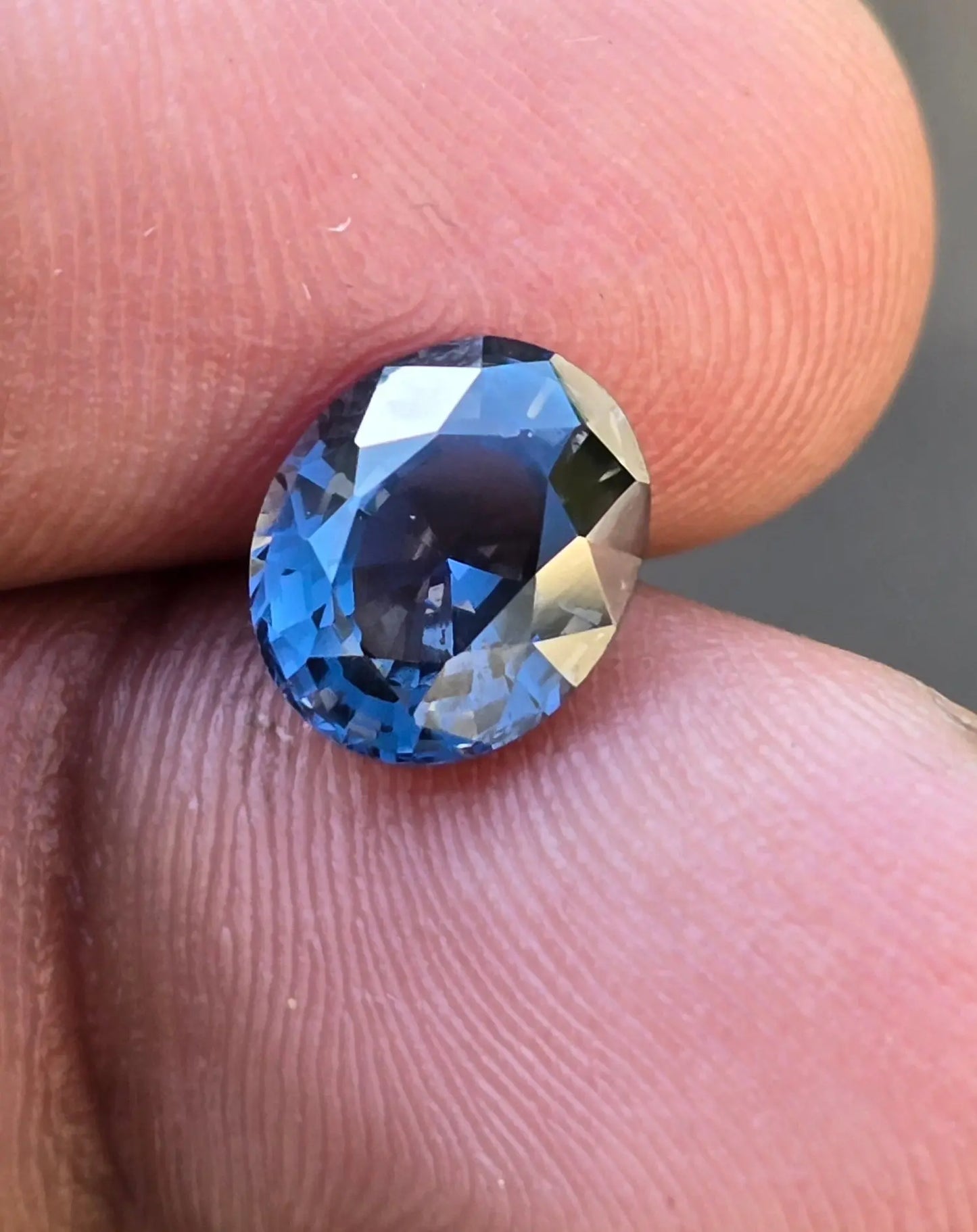 2.37Ct Natural Greyish Blue Spinel | Oval | Unheated Lustrous Stones