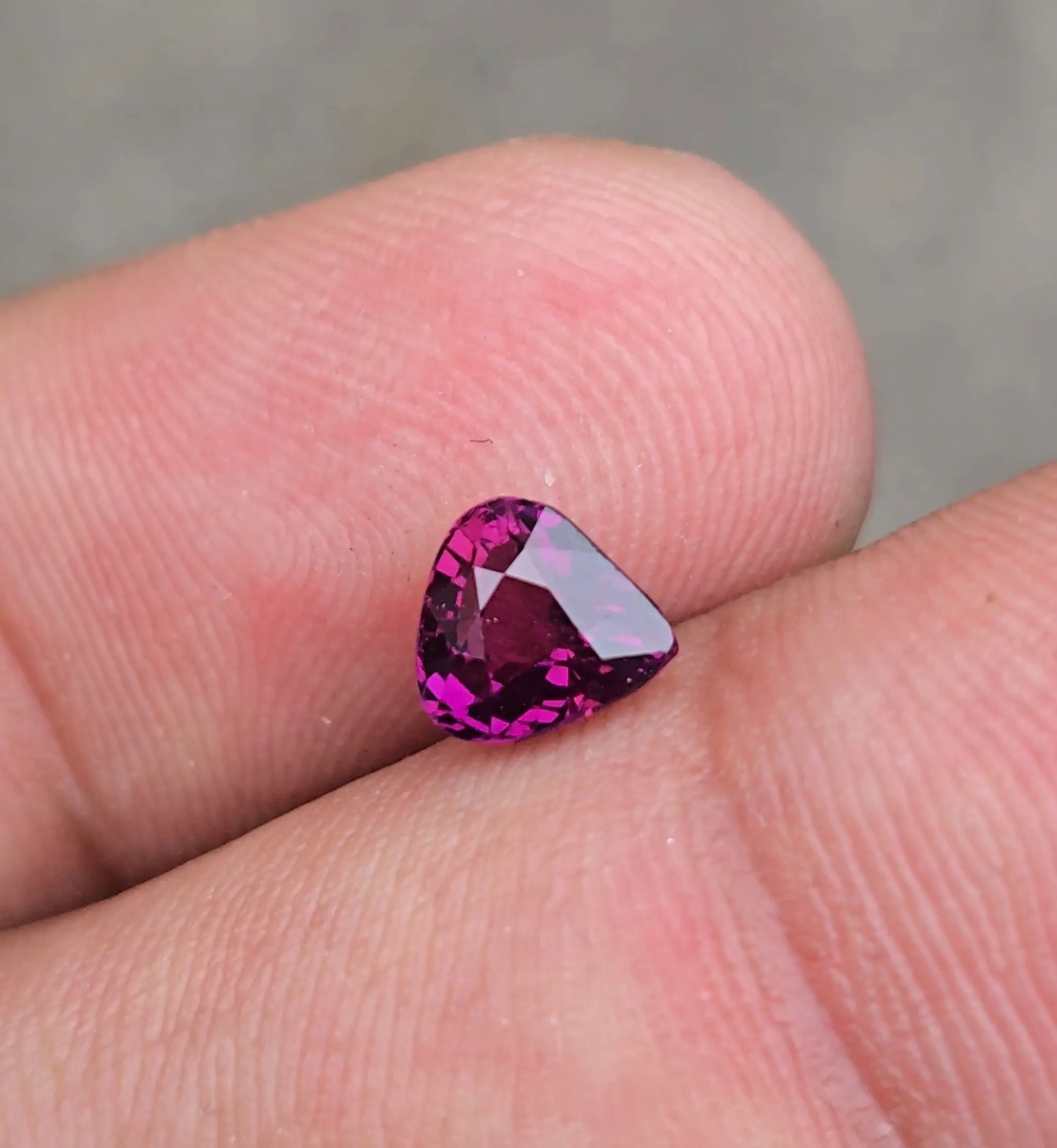 1.01Ct Natural Purple Sapphire | Pear | Unheated Lustrous Stones