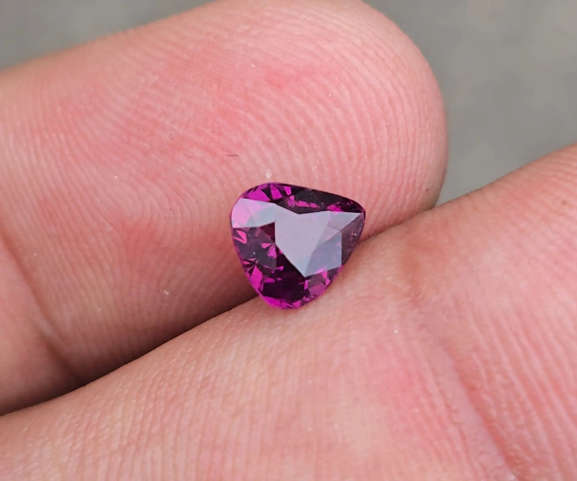 1.01Ct Natural Purple Sapphire | Pear | Unheated Lustrous Stones