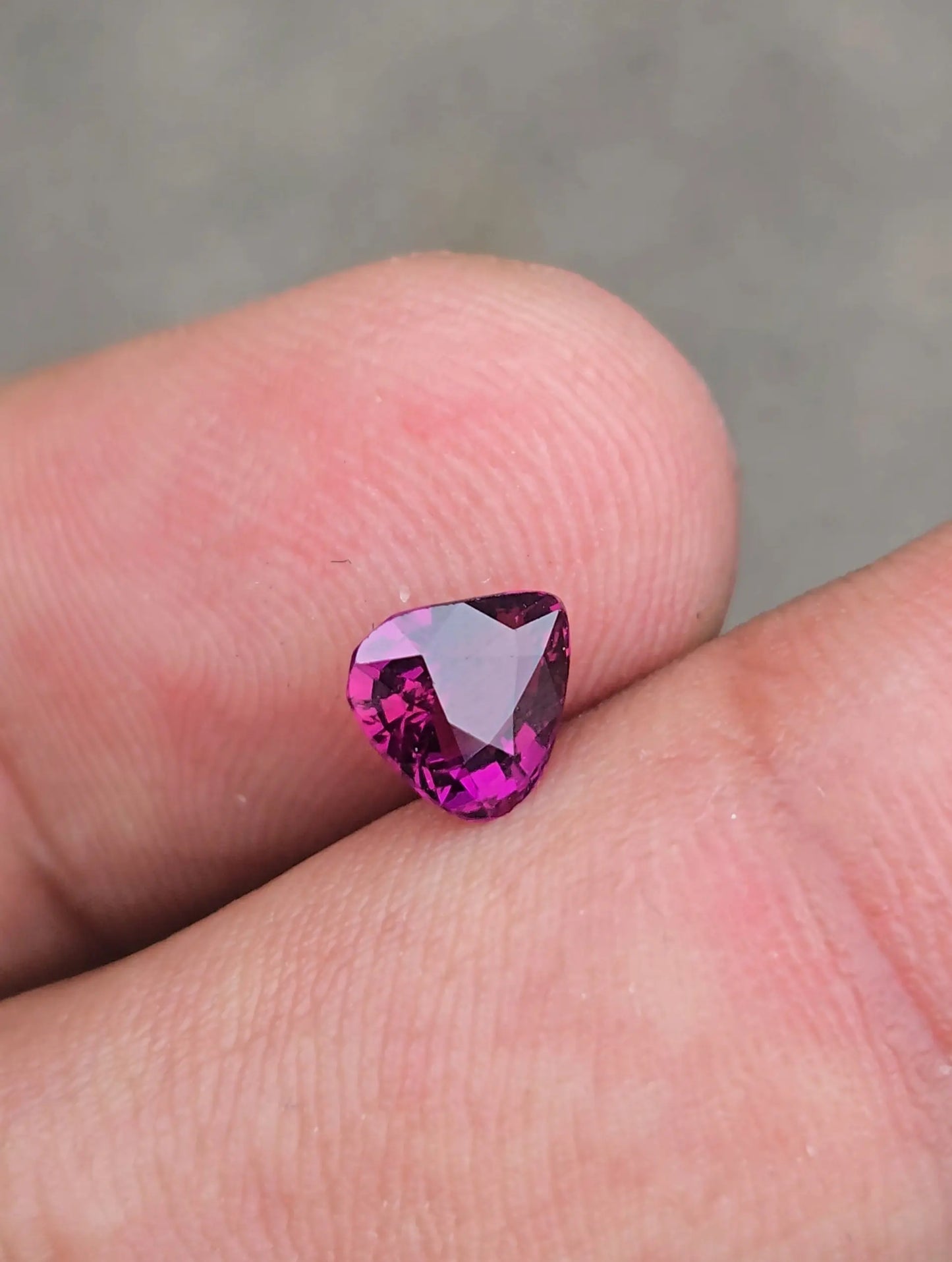 1.01Ct Natural Purple Sapphire | Pear | Unheated Lustrous Stones