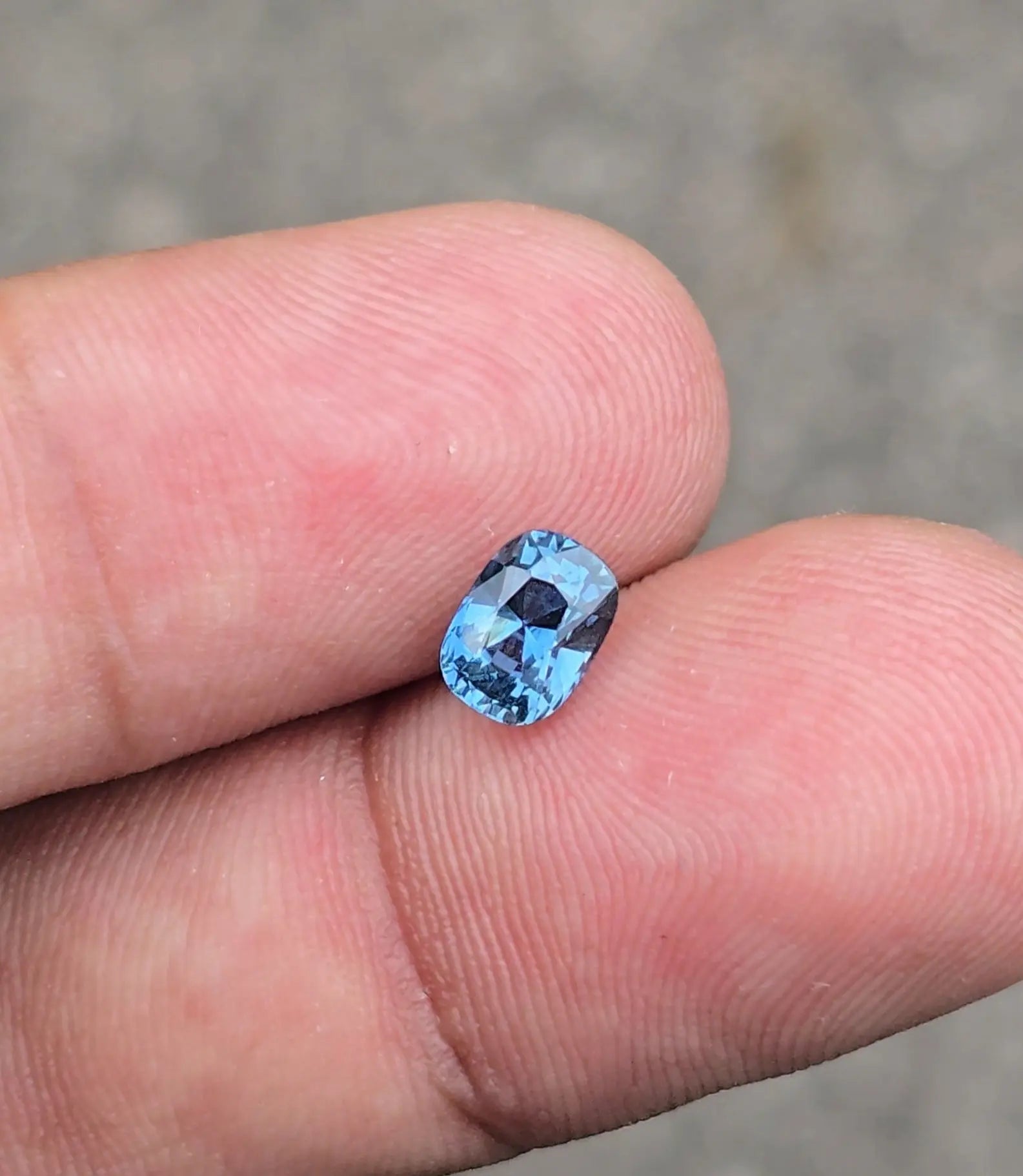 1.03Ct Teal Sapphire | Cushion | Unheated Lustrous Stones