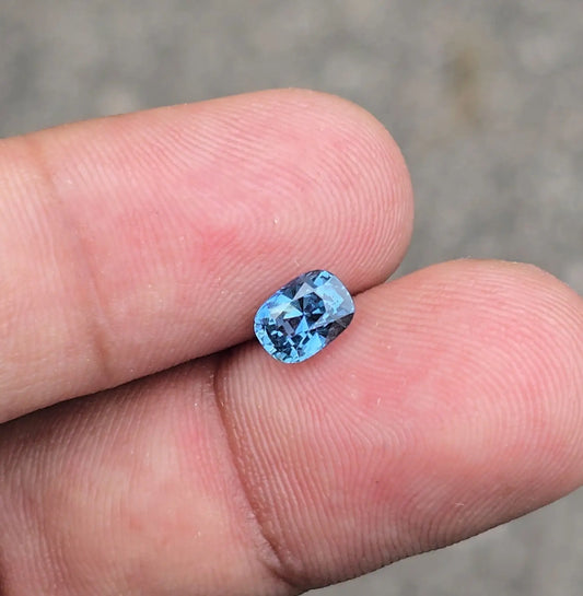 1.03Ct Teal Sapphire | Cushion | Unheated Lustrous Stones