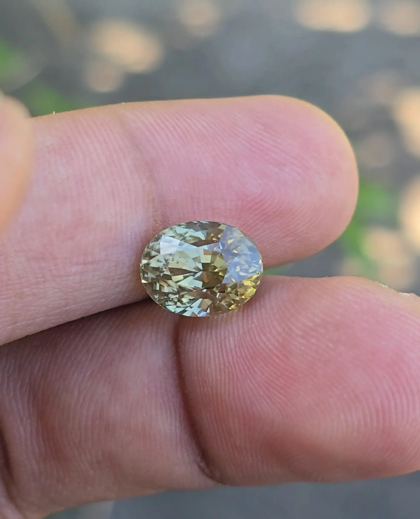 5.99Ct Natural Brownish Yellow Zircon | Oval | Unheated Lustrous Stones
