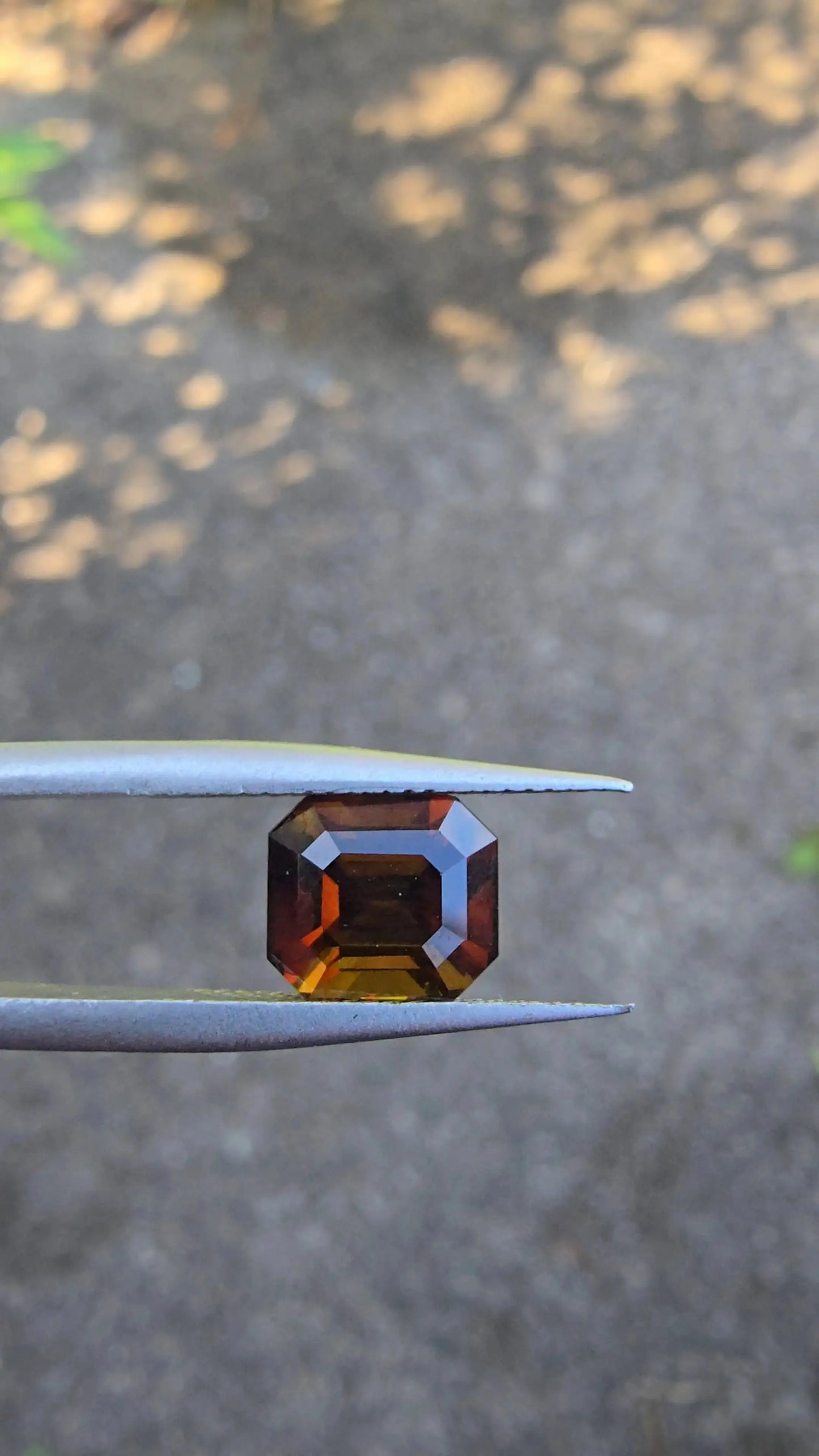 2.03 Ct Natural Bicolour Tourmaline | Octagon Cut | Unheated Sri Lankan Gemstone Lustrous Stones