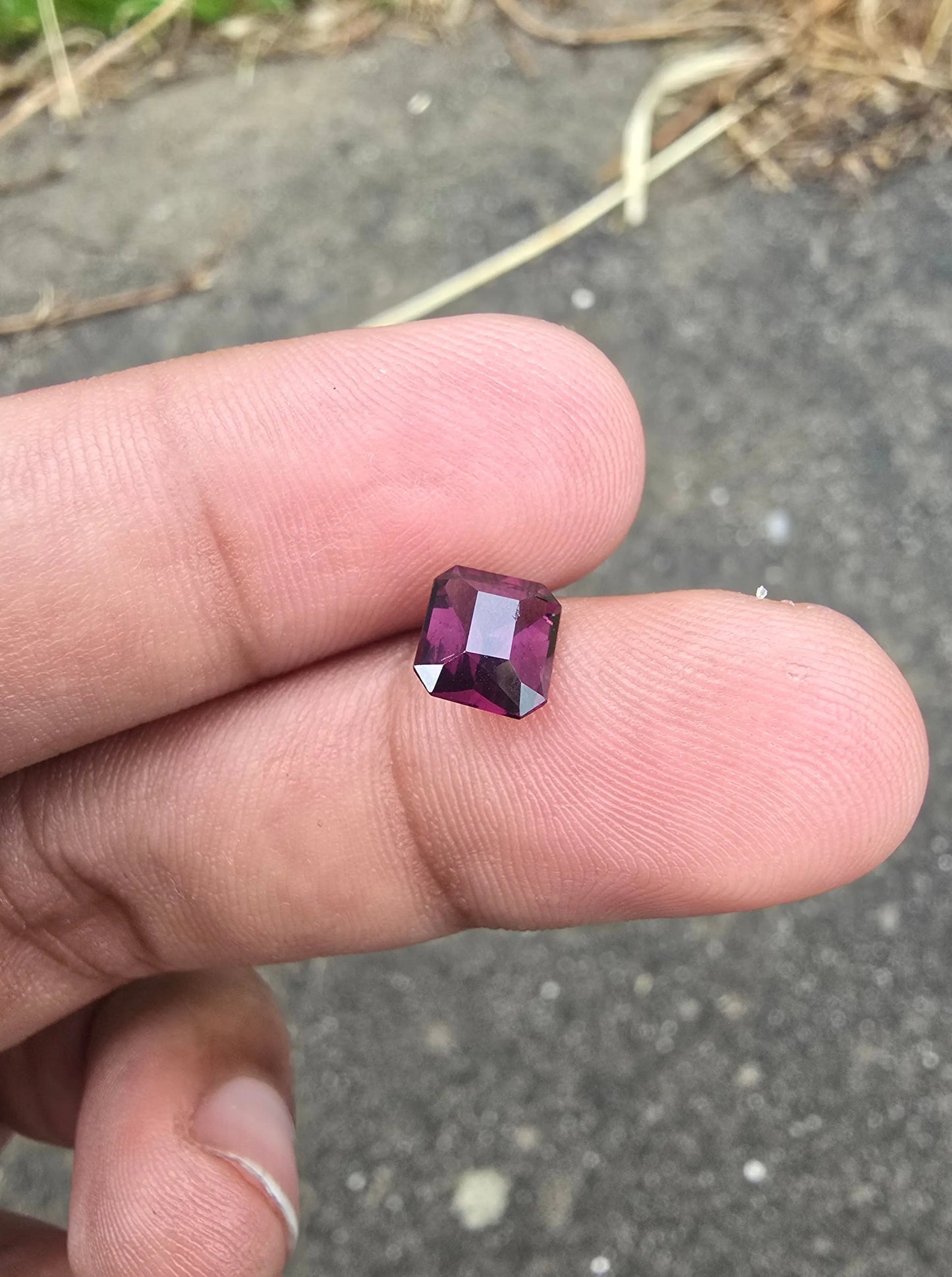 1.59Ct Purple Spinel | Octagon | Unheated Lustrous Stones