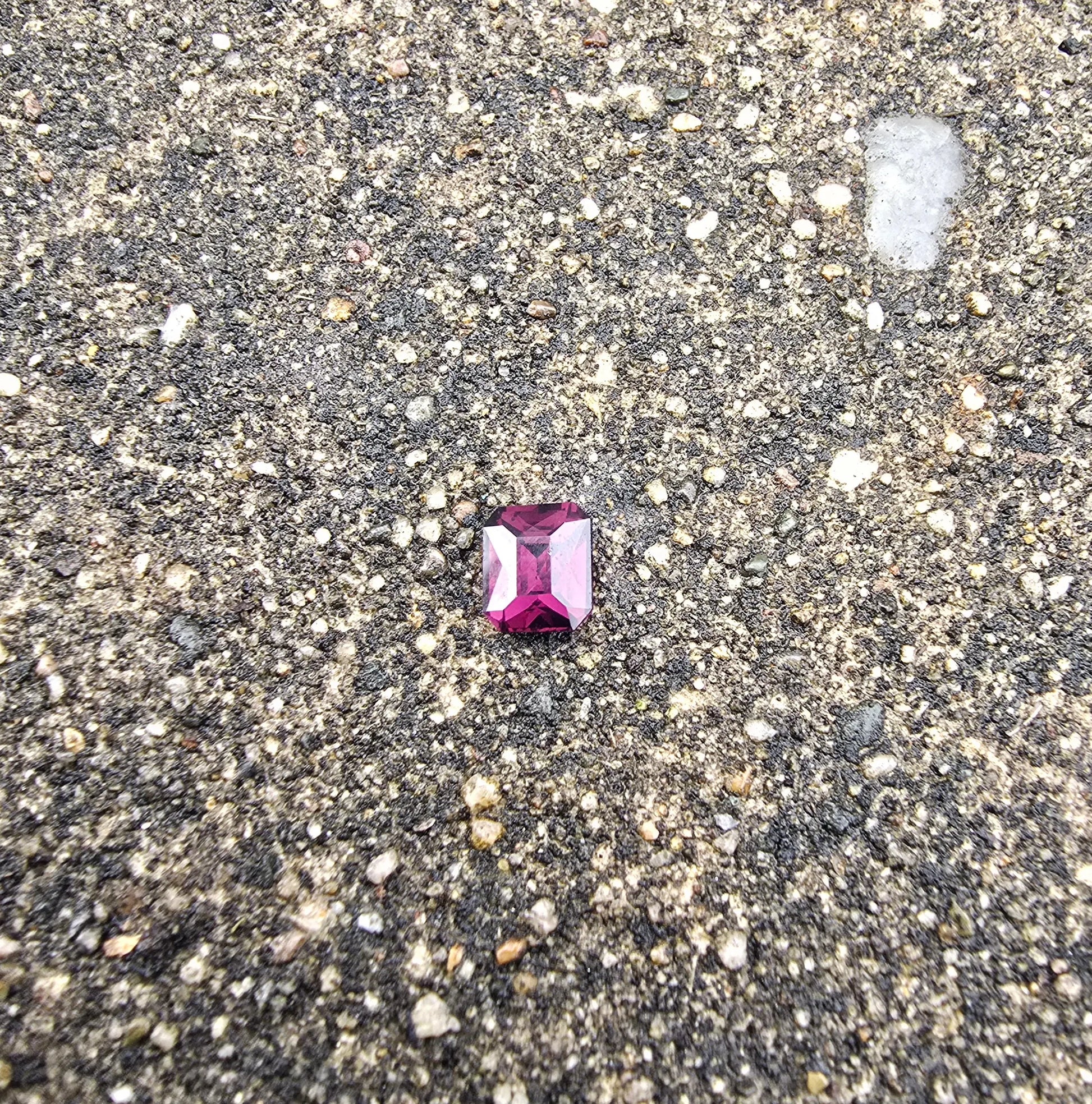 1.59Ct Purple Spinel | Octagon | Unheated Lustrous Stones