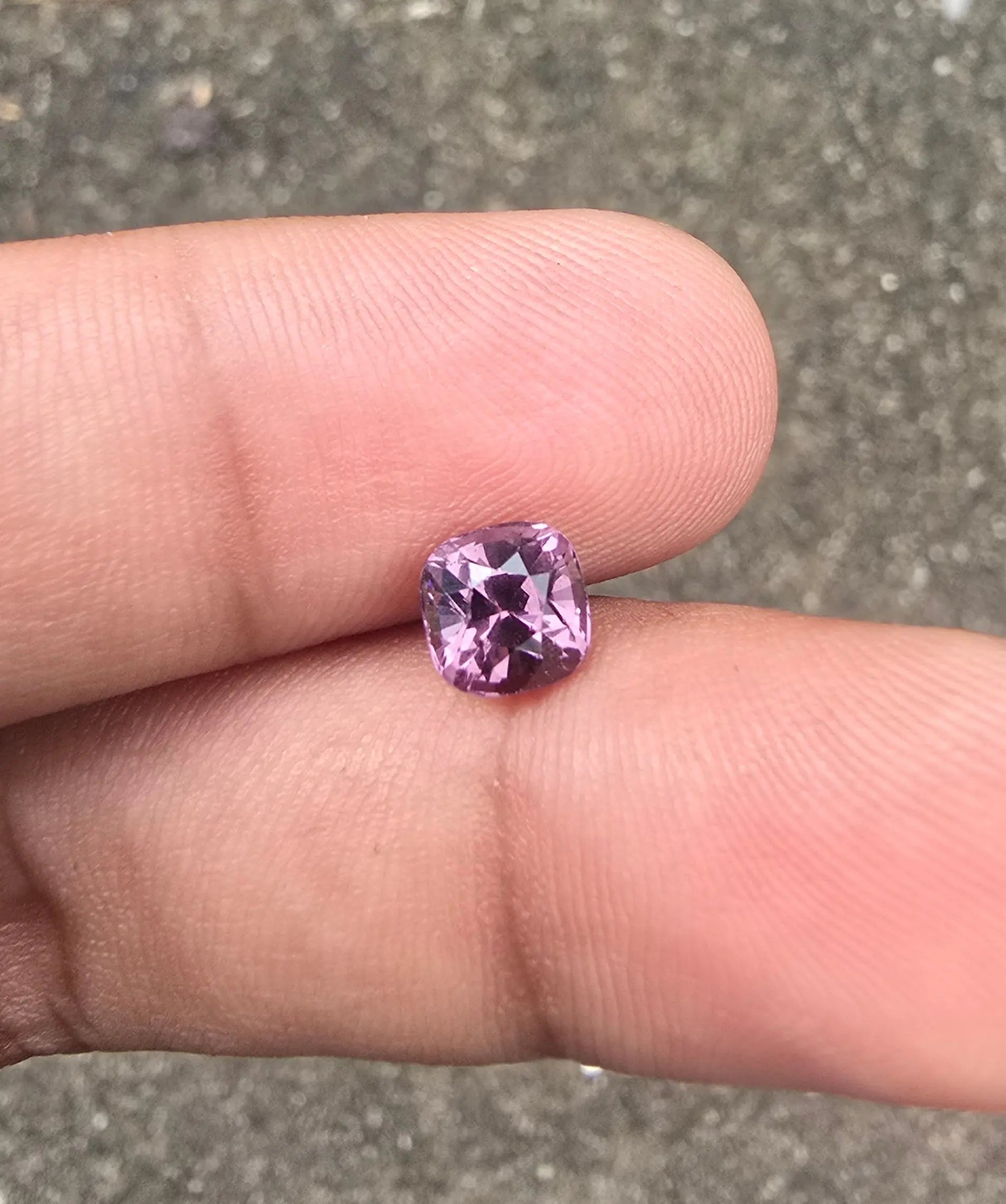1.39Ct Natural Mahenge Pink Spinel | Cushion | Unheated Lustrous Stones