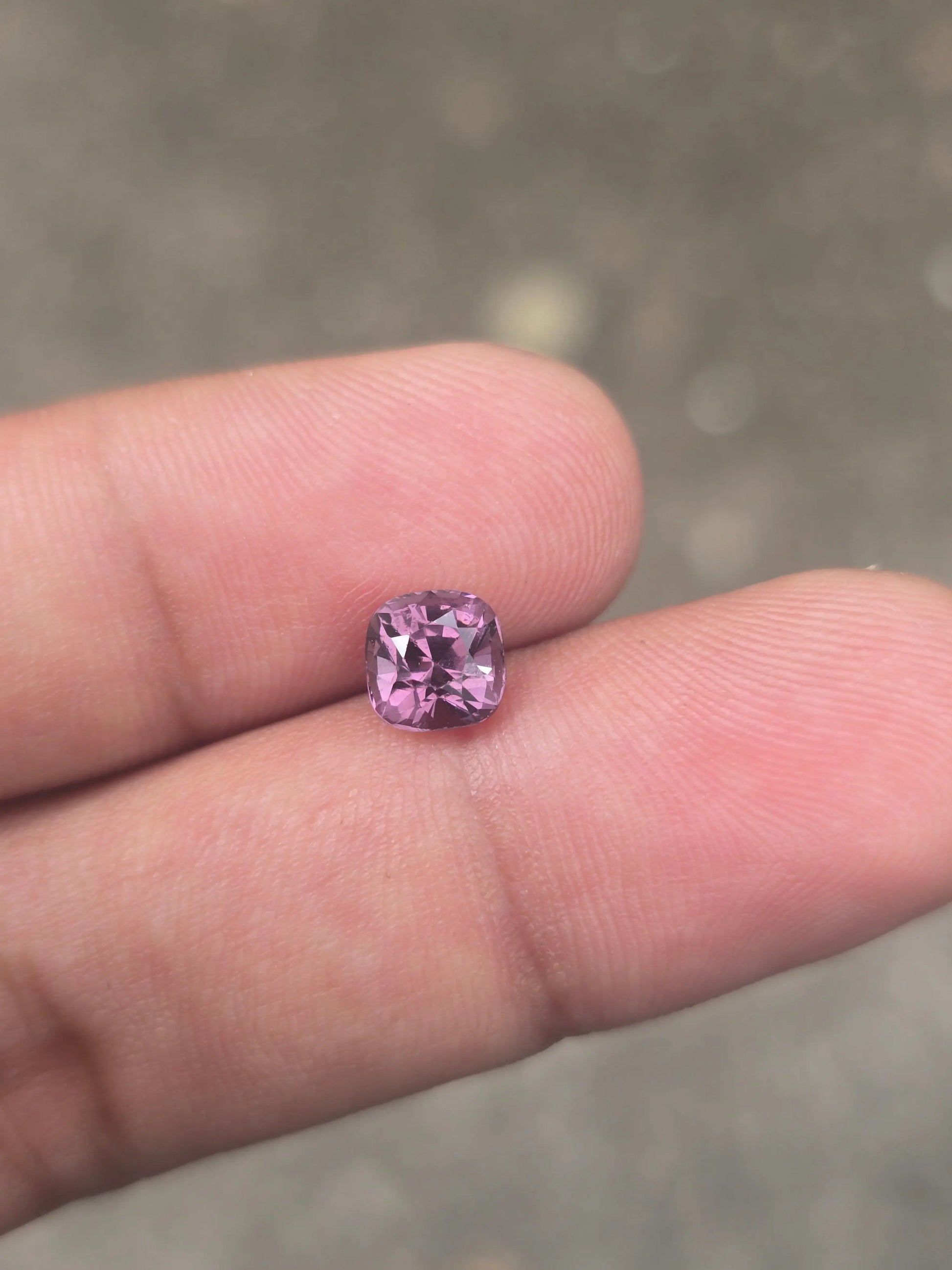 1.39Ct Natural Mahenge Pink Spinel | Cushion | Unheated Lustrous Stones