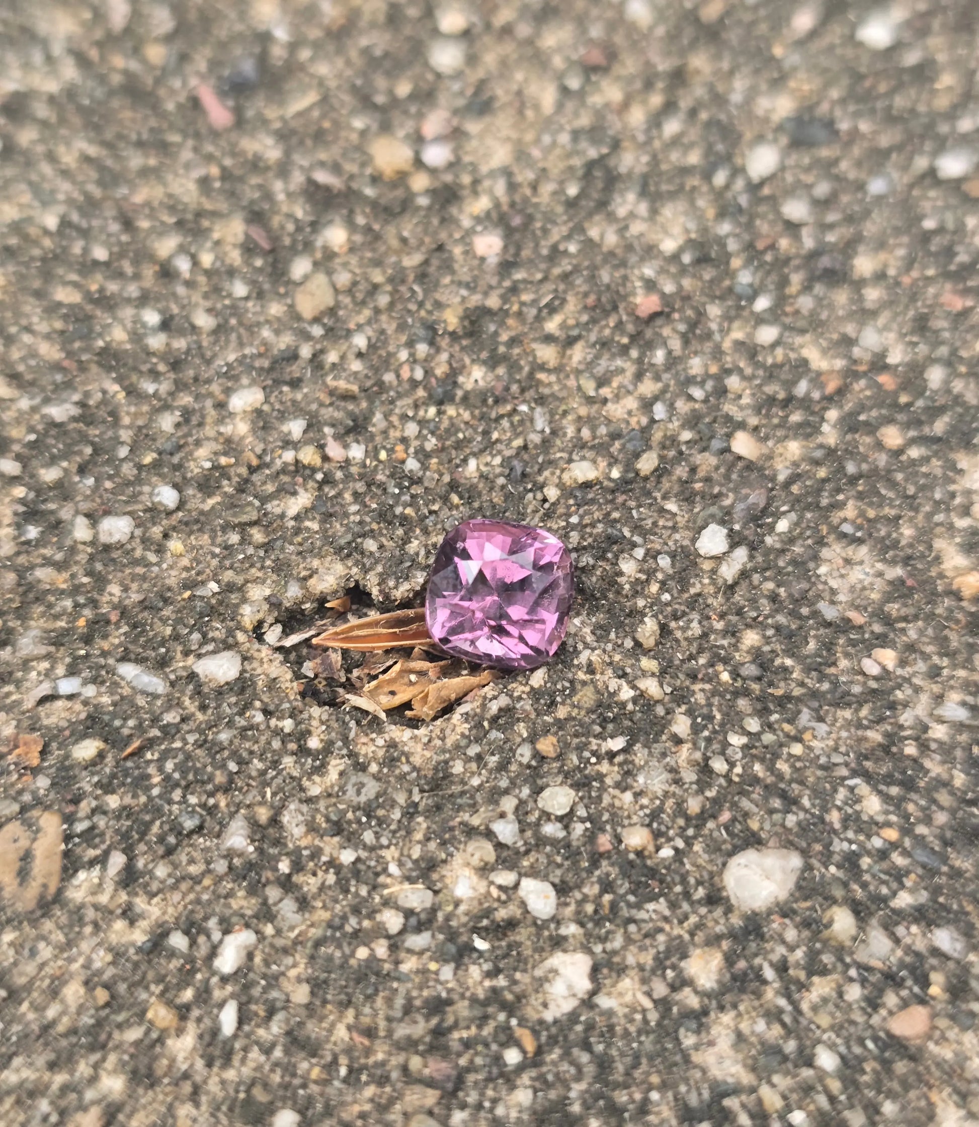 1.39Ct Natural Mahenge Pink Spinel | Cushion | Unheated Lustrous Stones