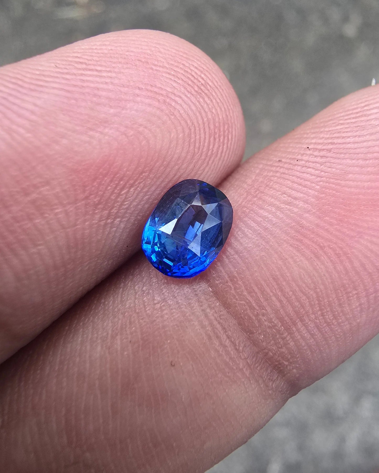 1.07Ct Natural Blue Sapphire | Cushion | Heated Lustrous Stones