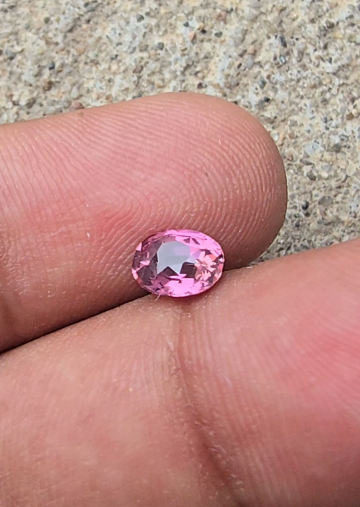 0.91Ct Natural Padparadscha Sapphire | Unheated | Oval