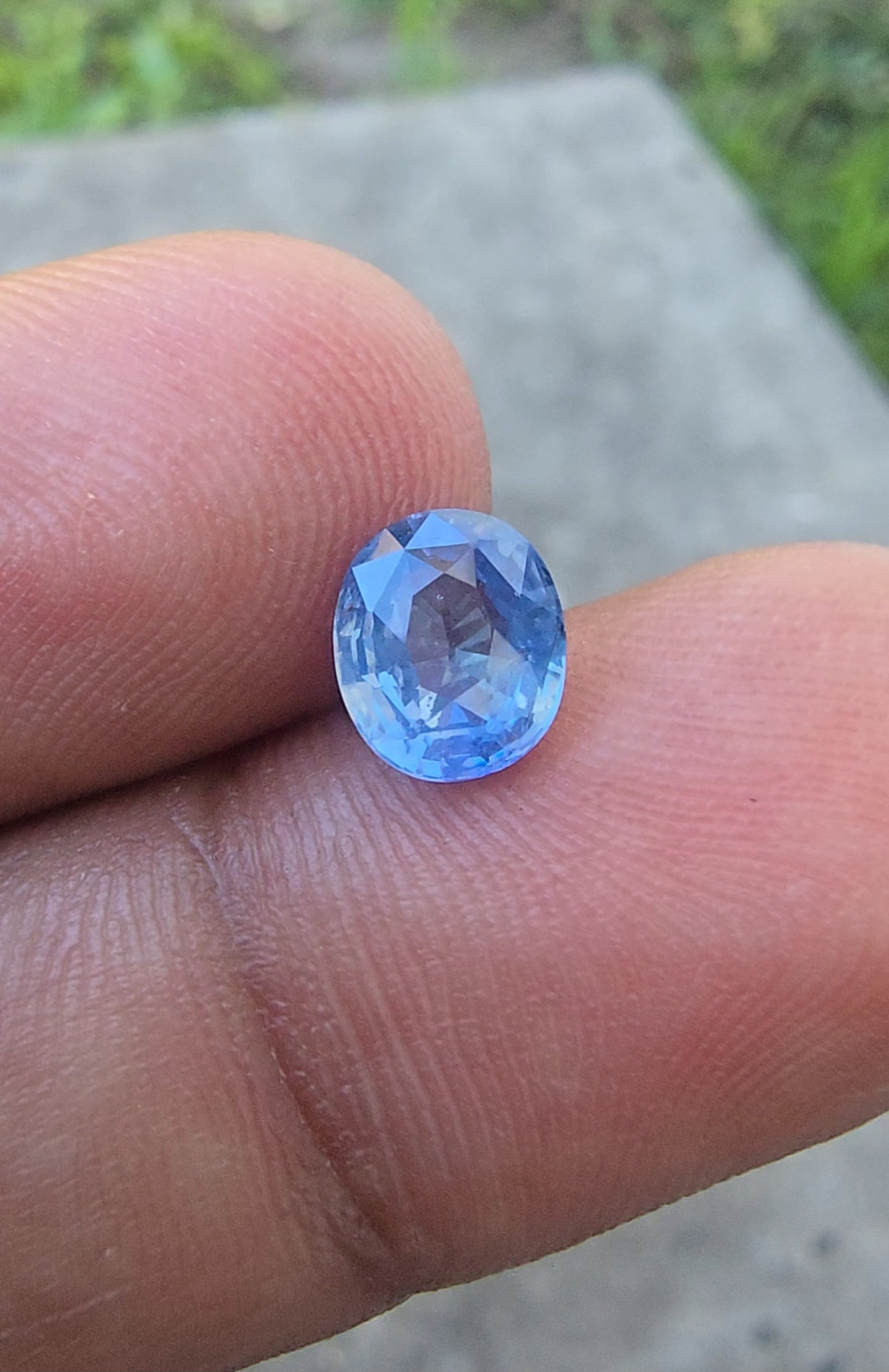 1.67ct Natural Blue Sapphire | Unheated | Oval Cut | Ceylon