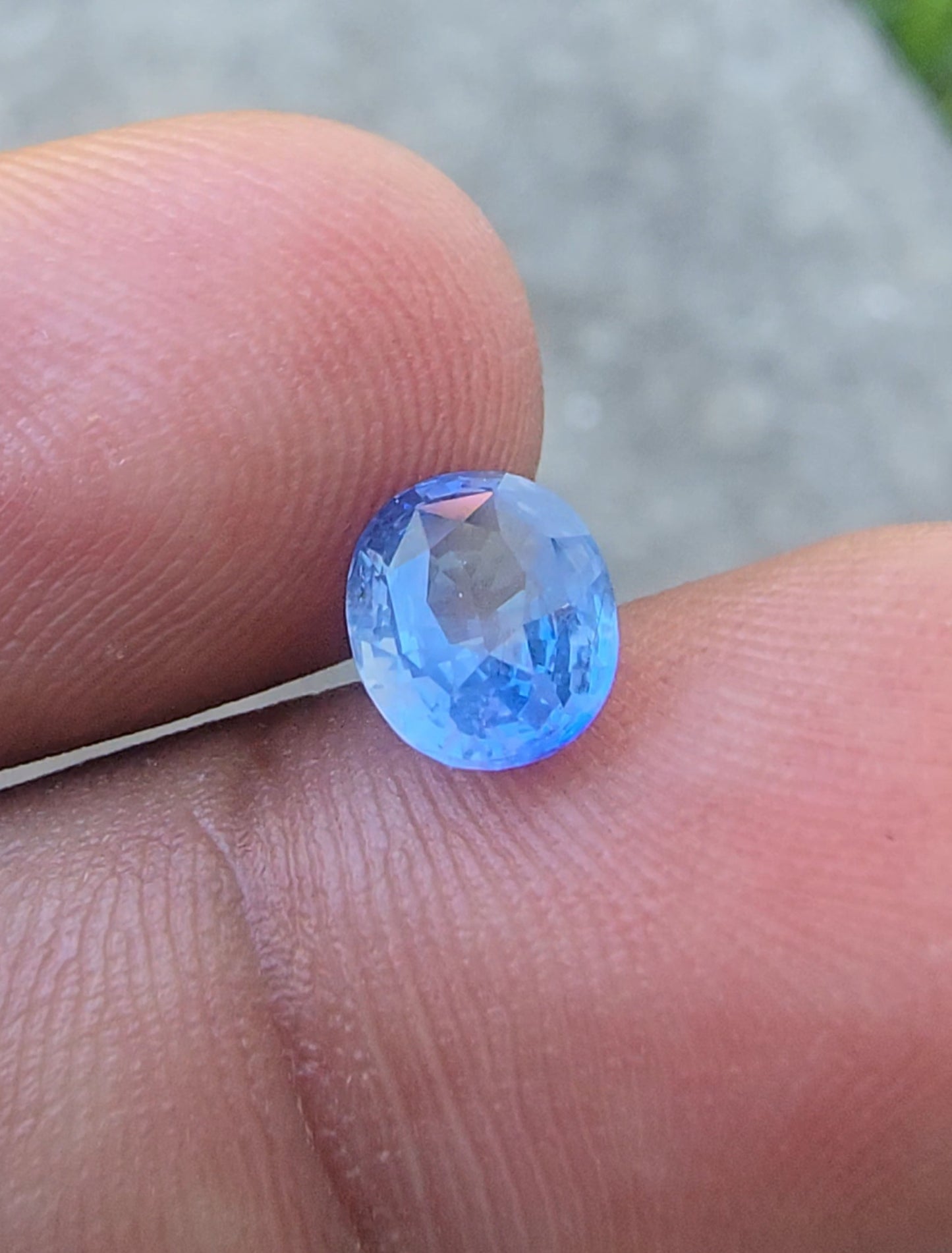 1.67ct Natural Blue Sapphire | Unheated | Oval Cut | Ceylon