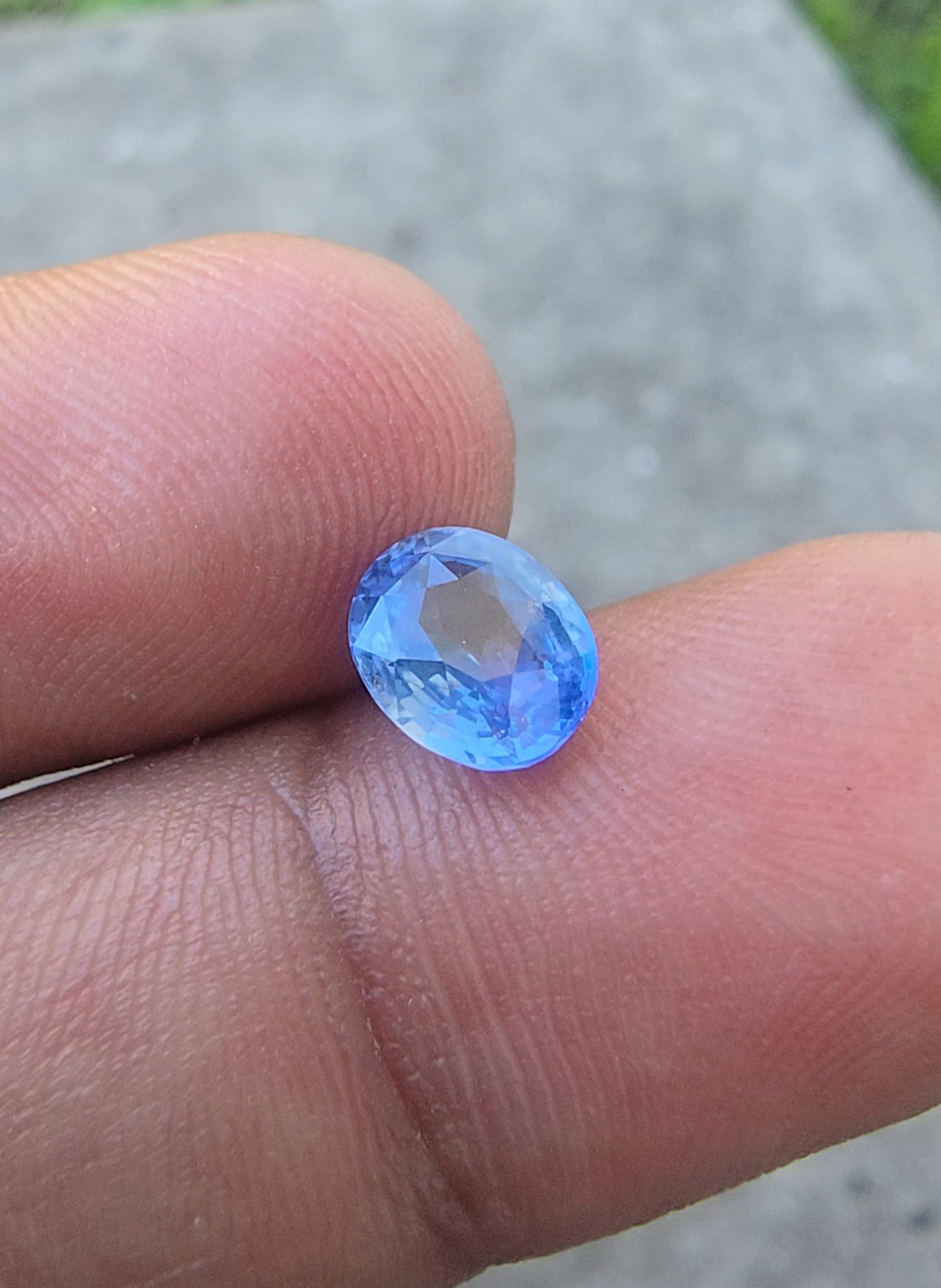 1.67ct Natural Blue Sapphire | Unheated | Oval Cut | Ceylon