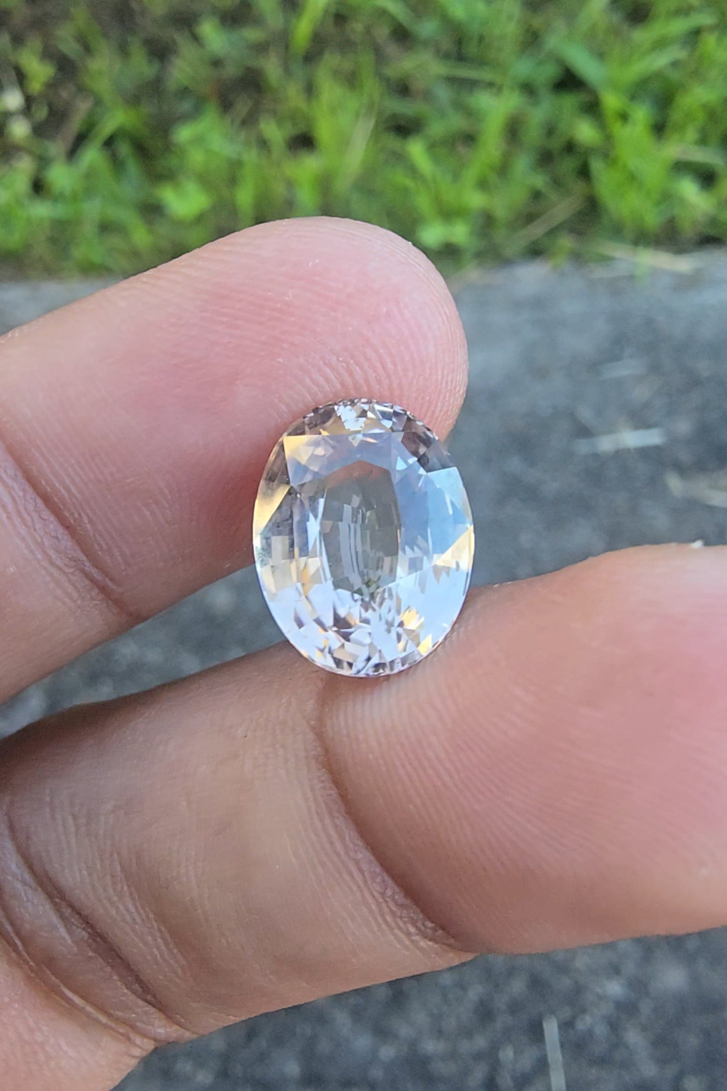 5.26ct Natural Pinkish Orange  Tourmaline | Oval | Unheated
