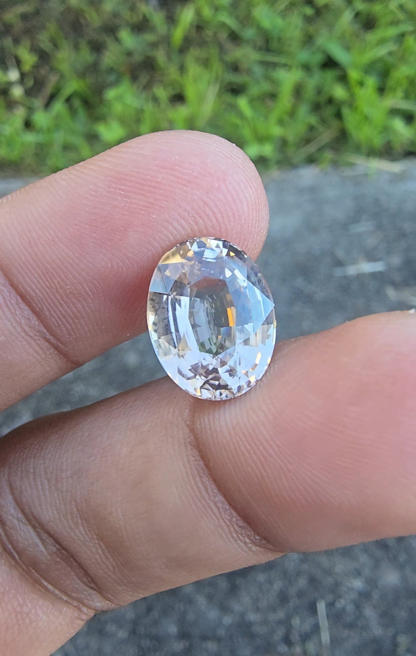 5.26ct Natural Pinkish Orange  Tourmaline | Oval | Unheated
