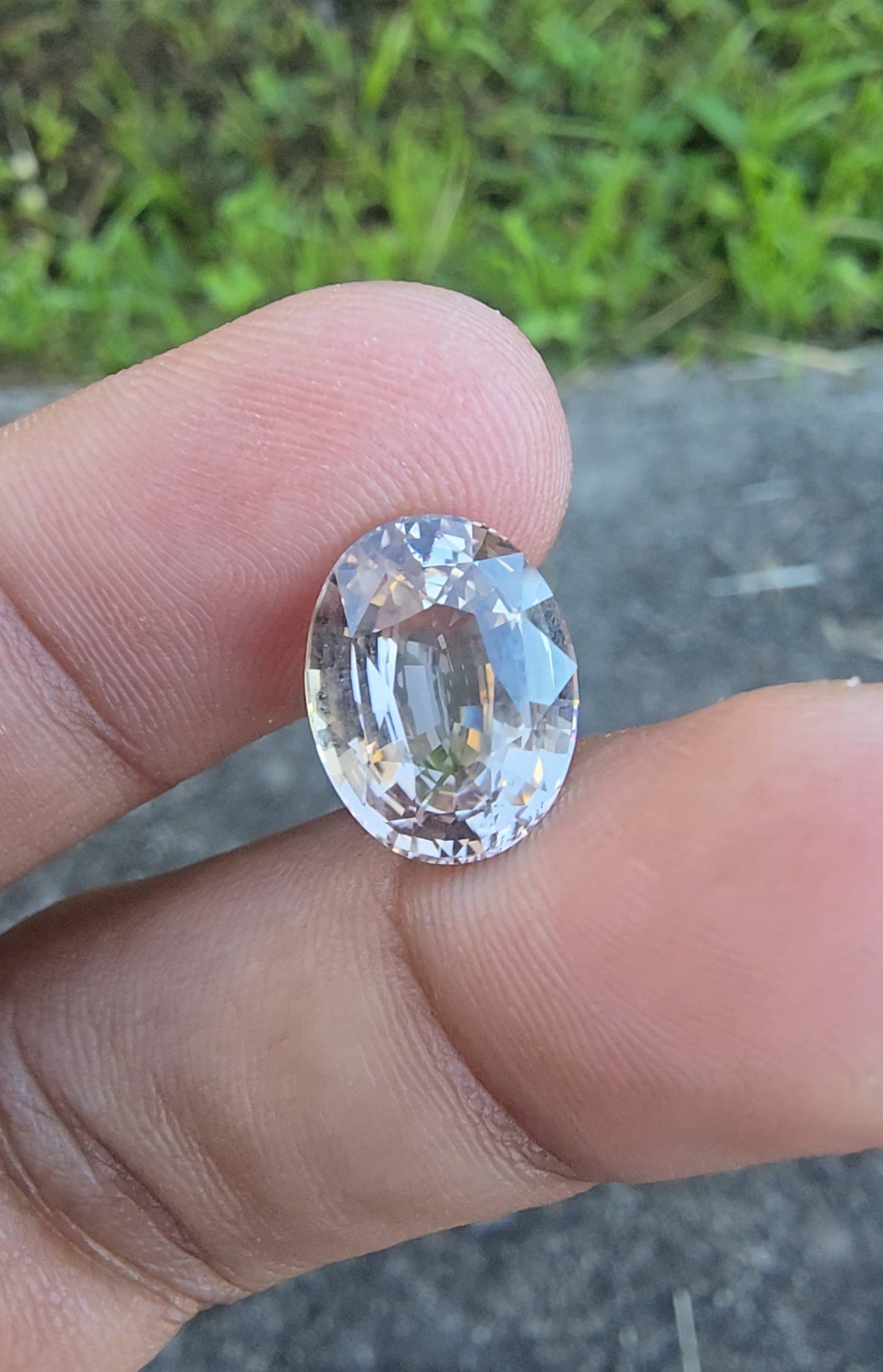 5.26ct Natural Pinkish Orange  Tourmaline | Oval | Unheated