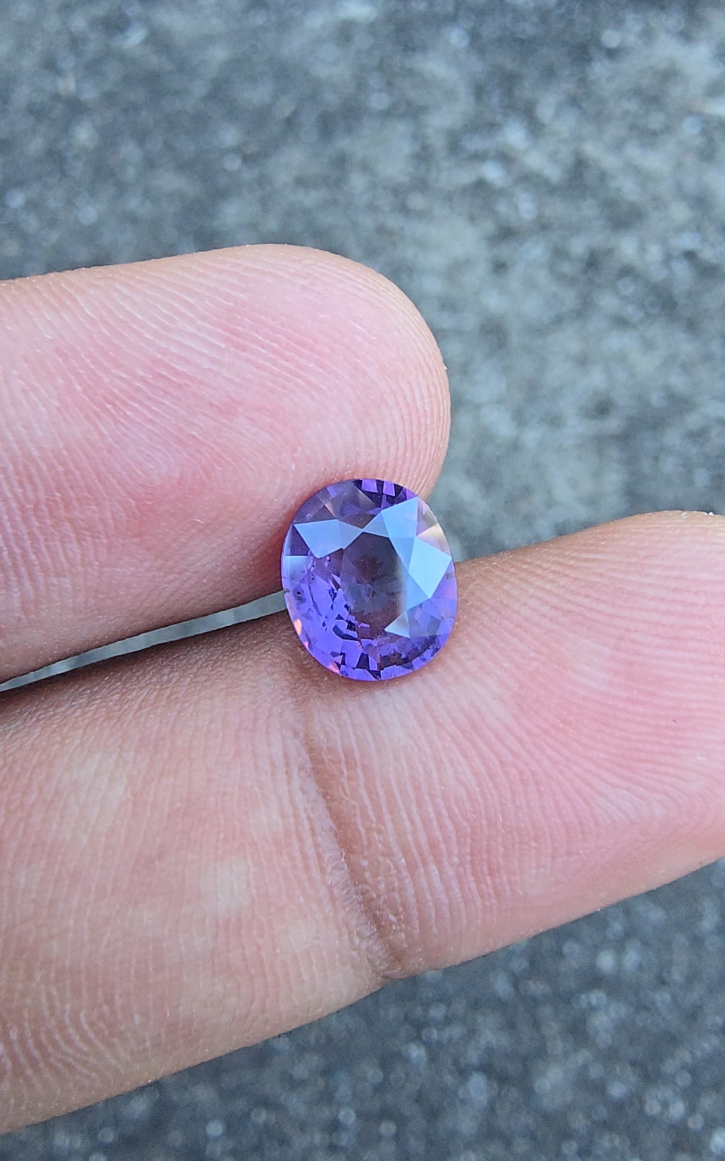 2.04ct Natural Purple Spinel | Cushion | Unheated