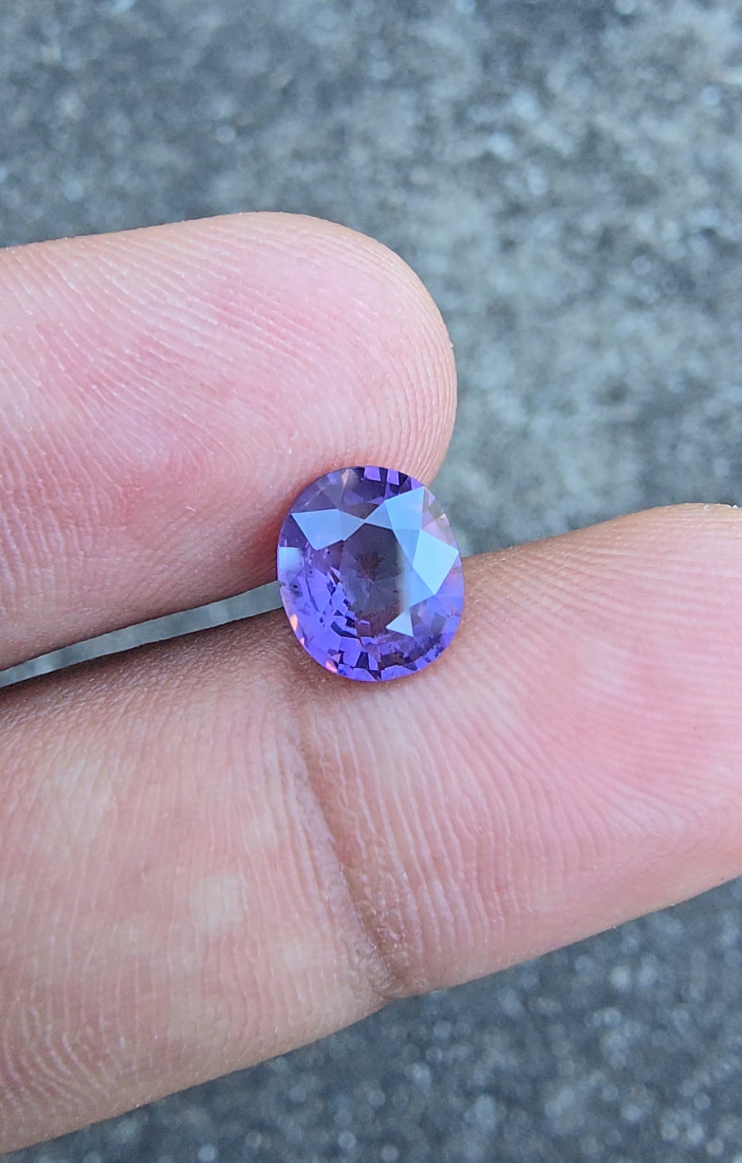 2.04ct Natural Purple Spinel | Cushion | Unheated