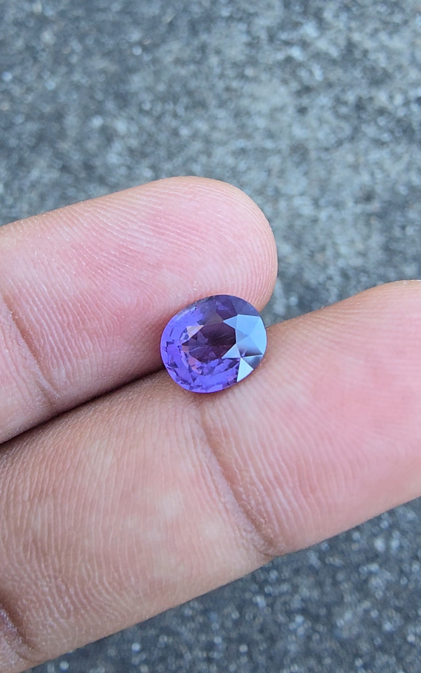 2.04ct Natural Purple Spinel | Cushion | Unheated