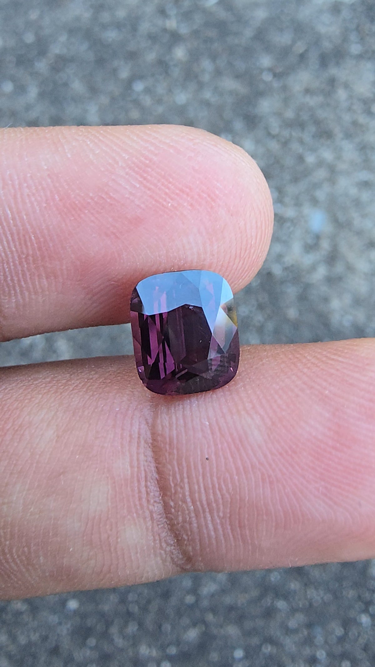 2.69ct Natural Purple Spinel | Cushion | Unheated