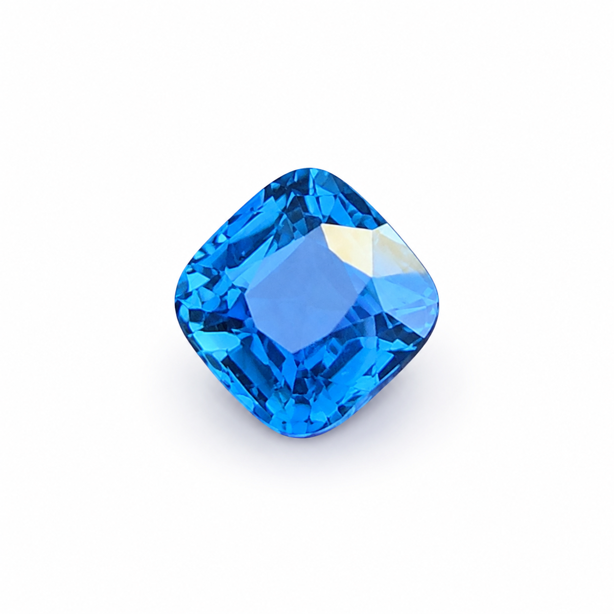1.00ct Natural Greenish Blue Sapphire | Cushion | Unheated