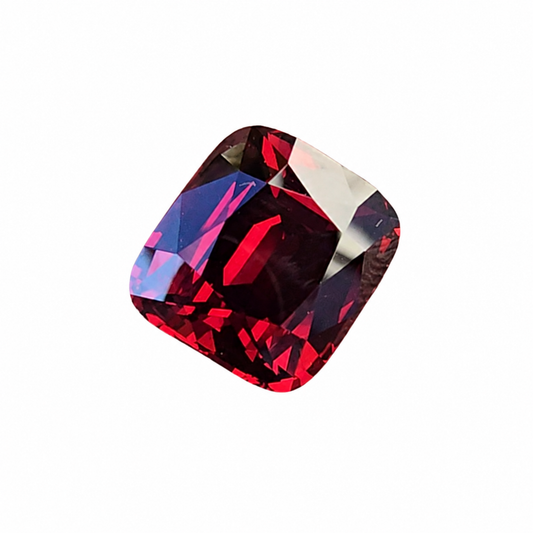 7.49 Ct Natural Rhodolite Garnet | Cushion Cut | Unheated | Ceylon