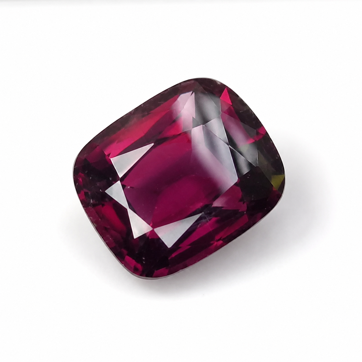 3.93ct Natural Violetish Red Spinel | Cushion Cut | Unheated