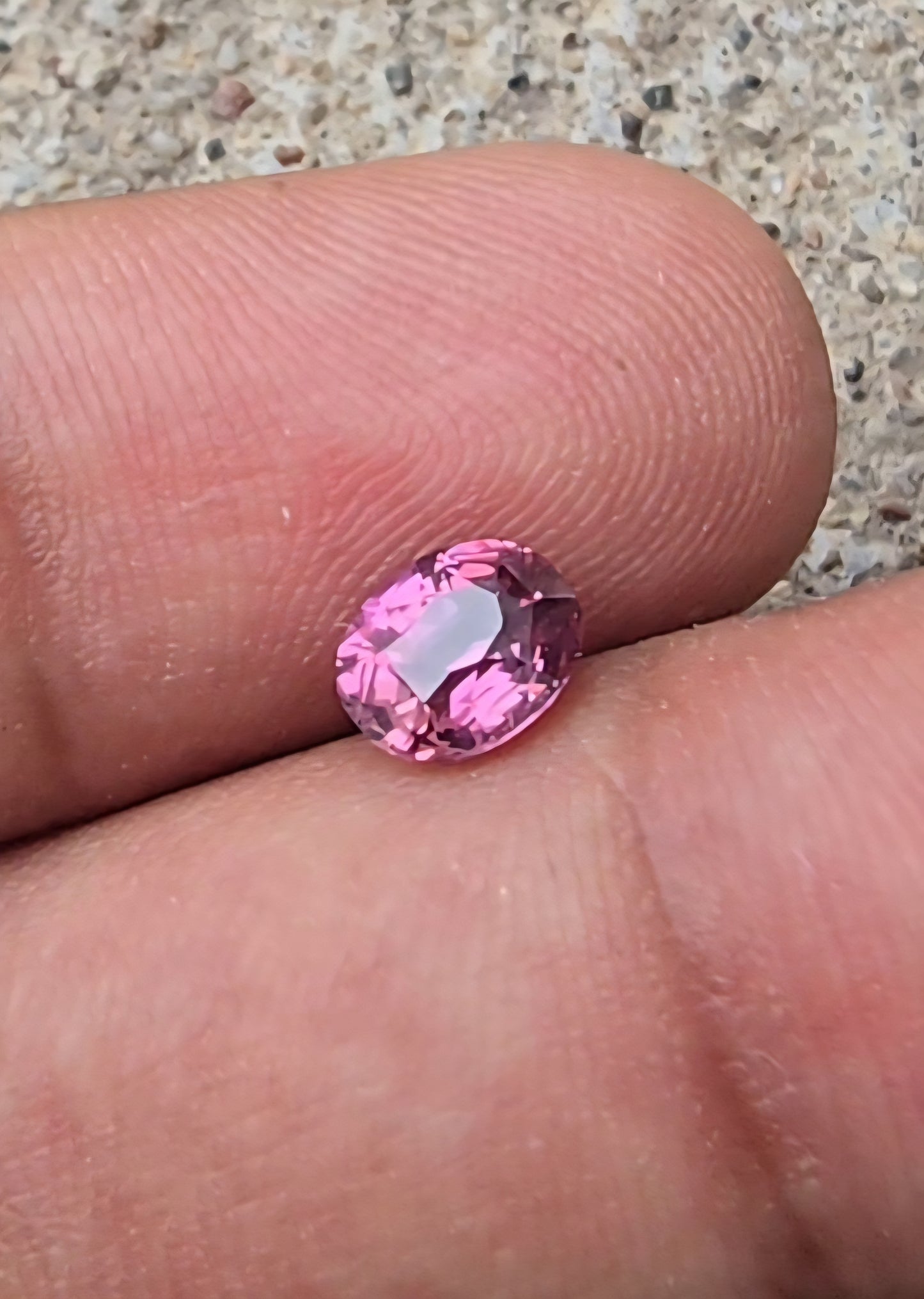 0.91Ct Natural Padparadscha Sapphire | Unheated | Oval