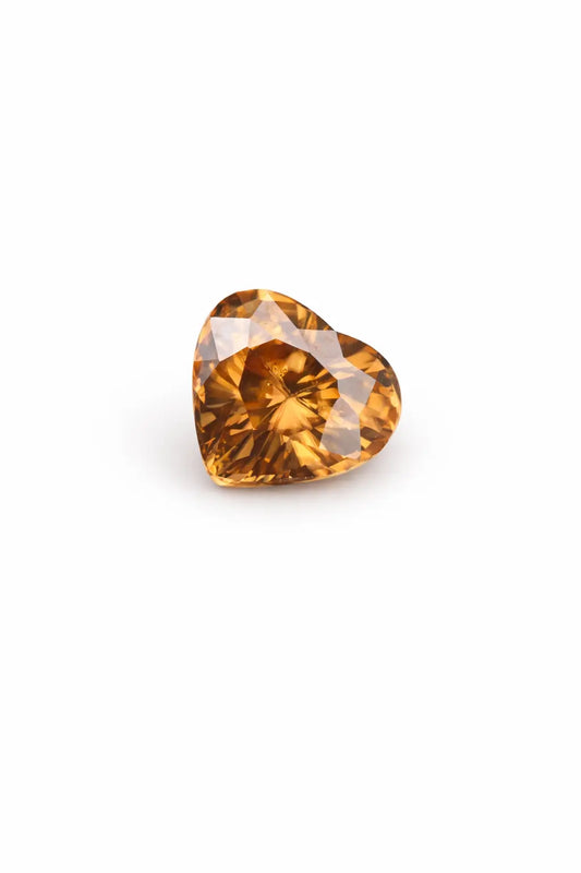 3.97Ct Natural Brown Zircon | Pear | Unheated Lustrous Stones
