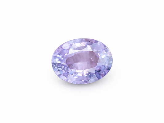 0.93ct Natural Violet Sapphire Oval | Unheated