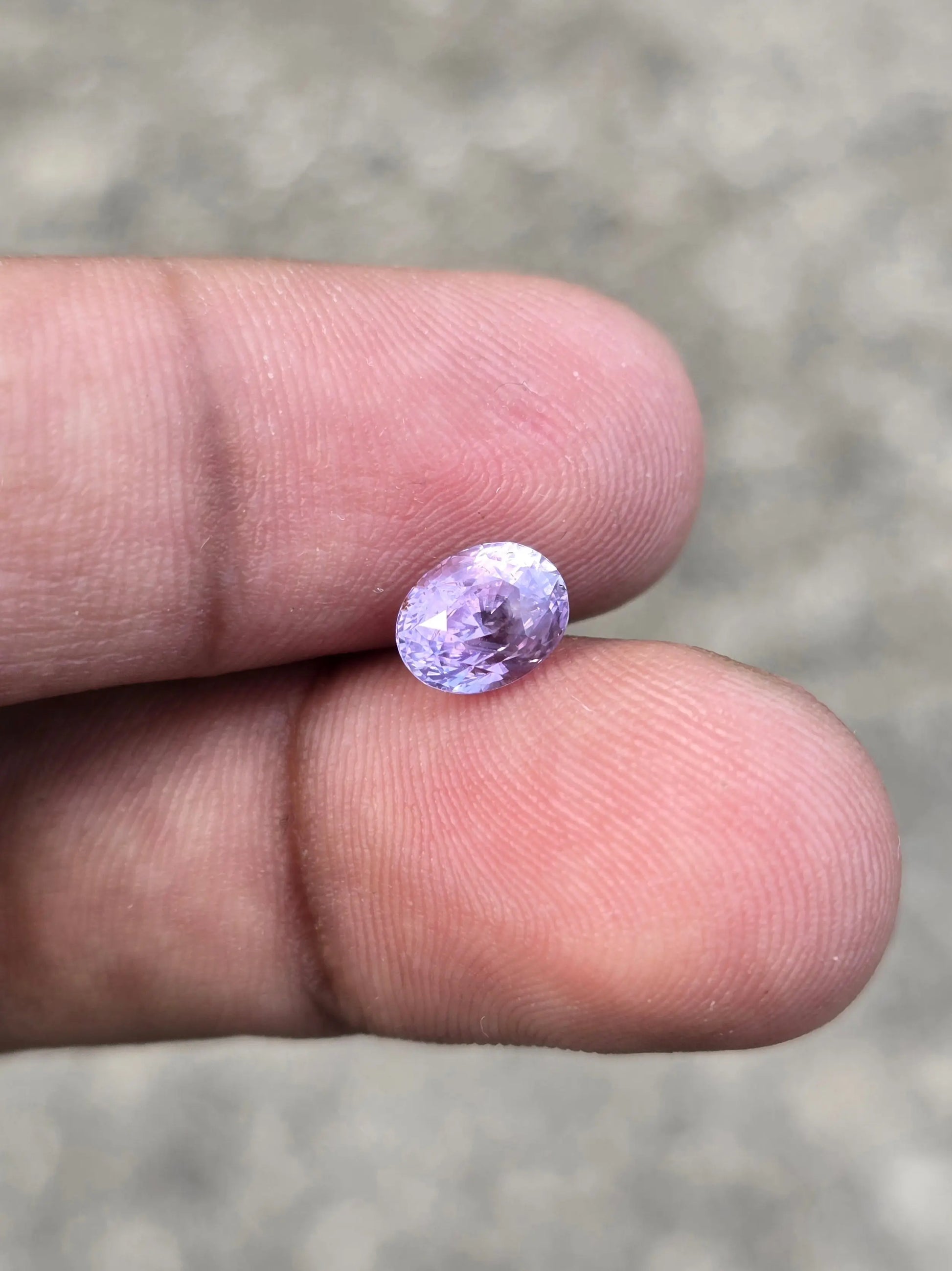 1.58Ct Natural Lavender Spinel | Oval | Unheated Lustrous Stones