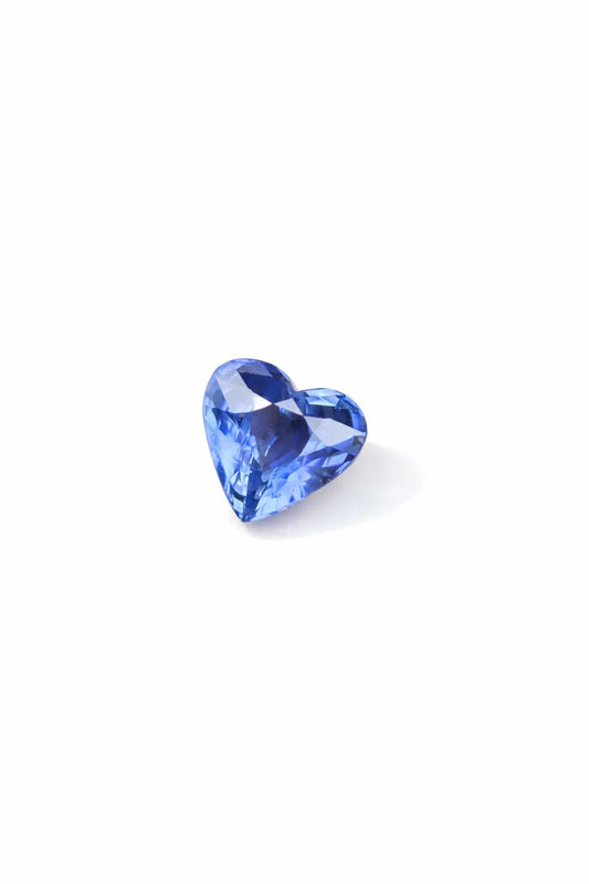 1.04 ct Natural Blue Sapphire | Heart  | Heat Treated Lustrous Stones