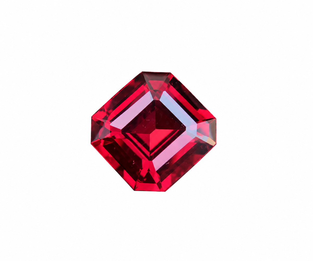 1.55ct Natural Pinkish Red Garnet |Octagon