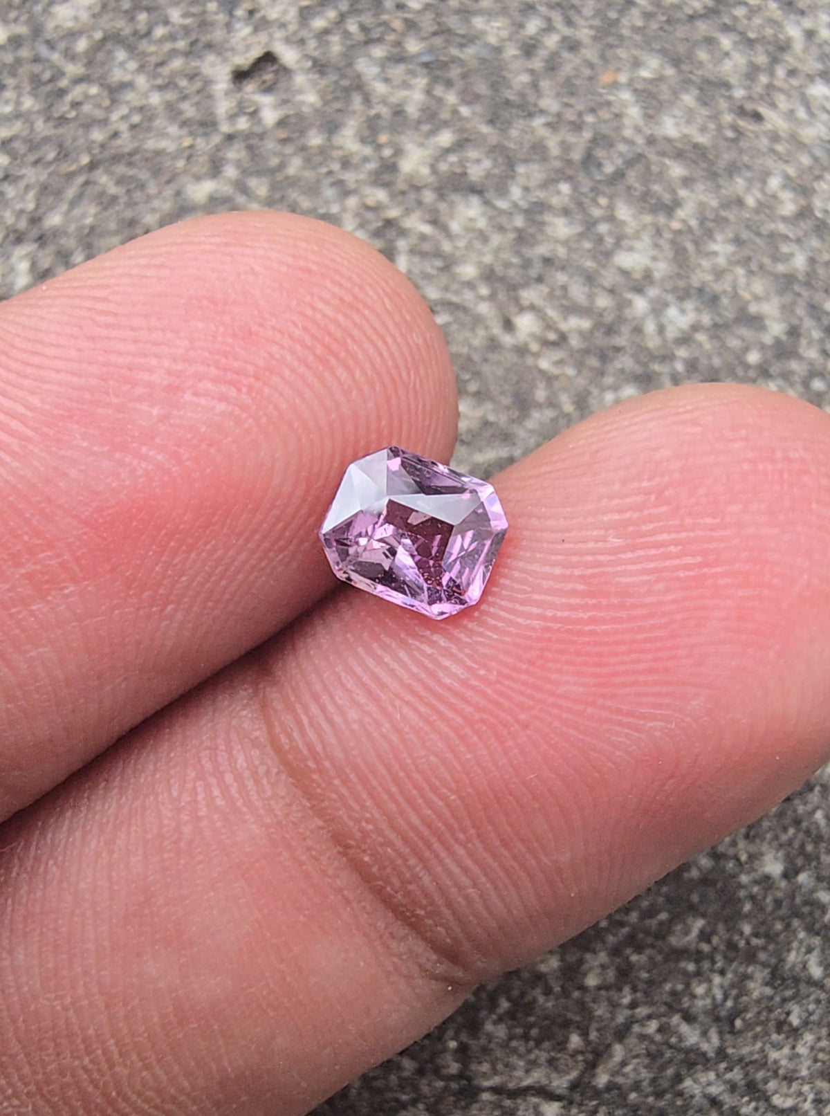 0.97ct Natural Pink Sapphire | Octagon | Unheated