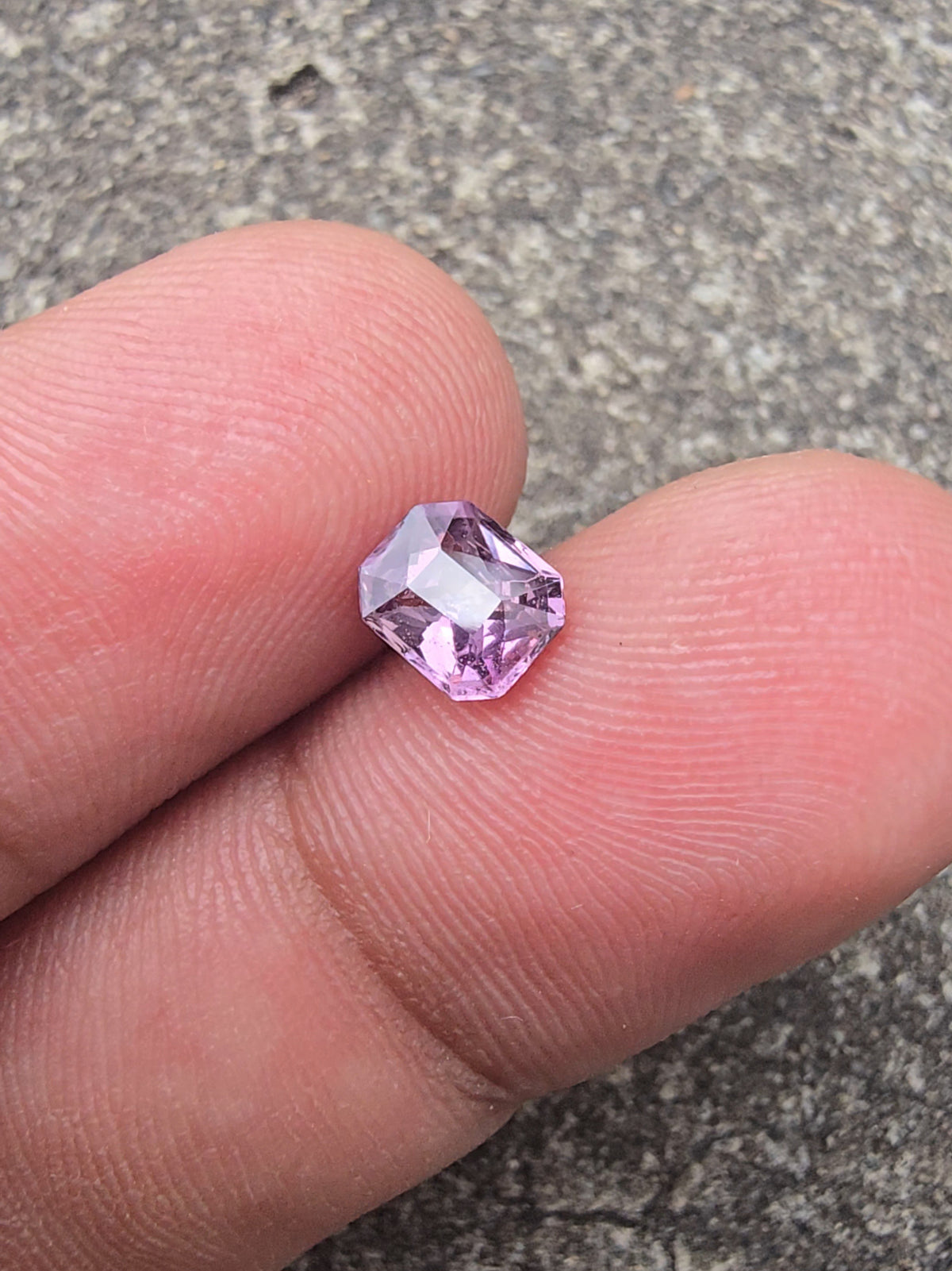 0.97ct Natural Pink Sapphire | Octagon | Unheated
