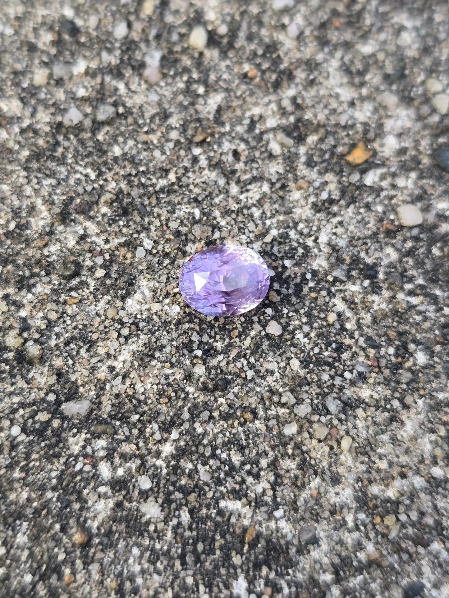 1.58Ct Natural Lavender Spinel | Oval | Unheated Lustrous Stones