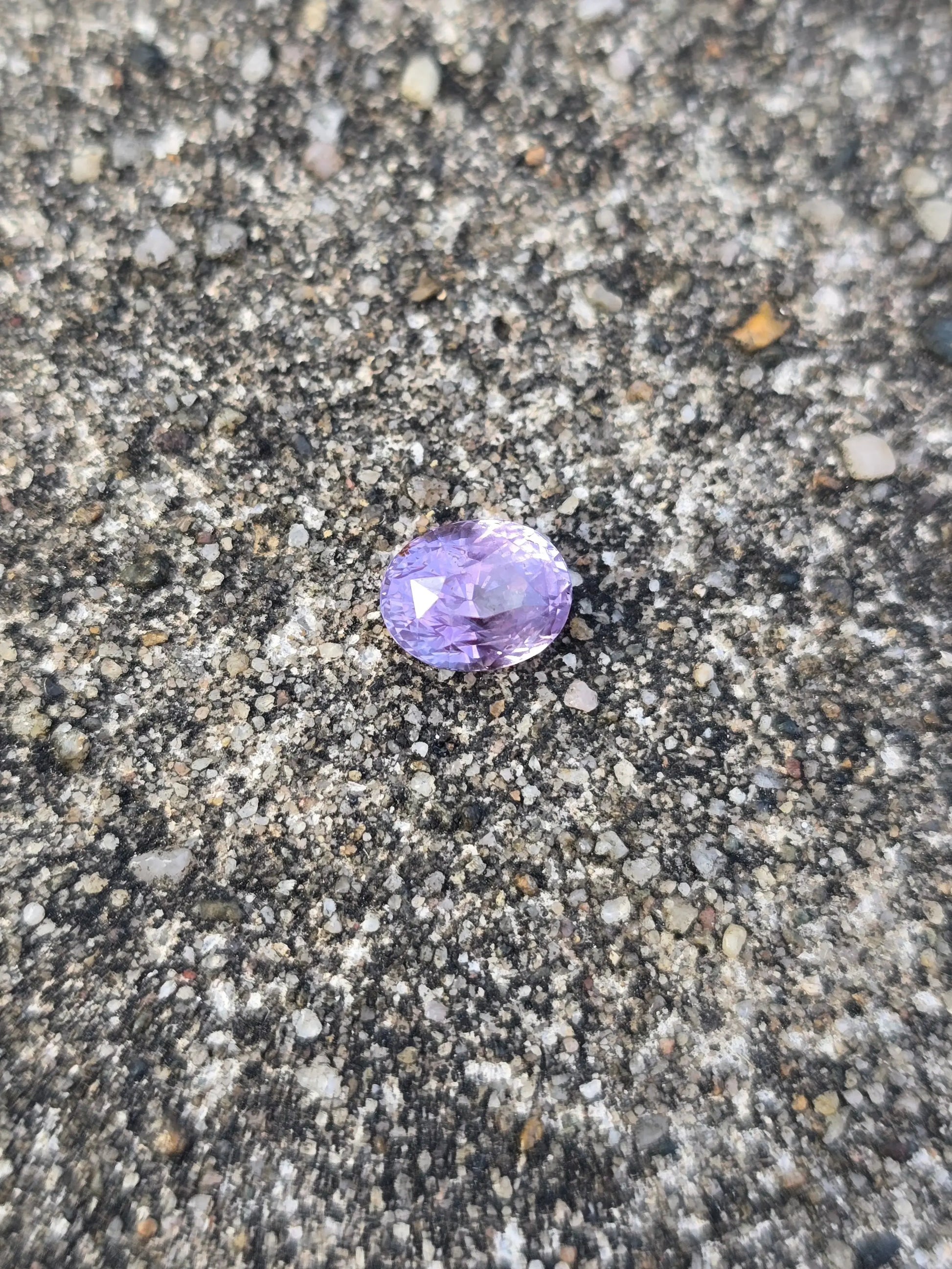1.58Ct Natural Lavender Spinel | Oval | Unheated Lustrous Stones