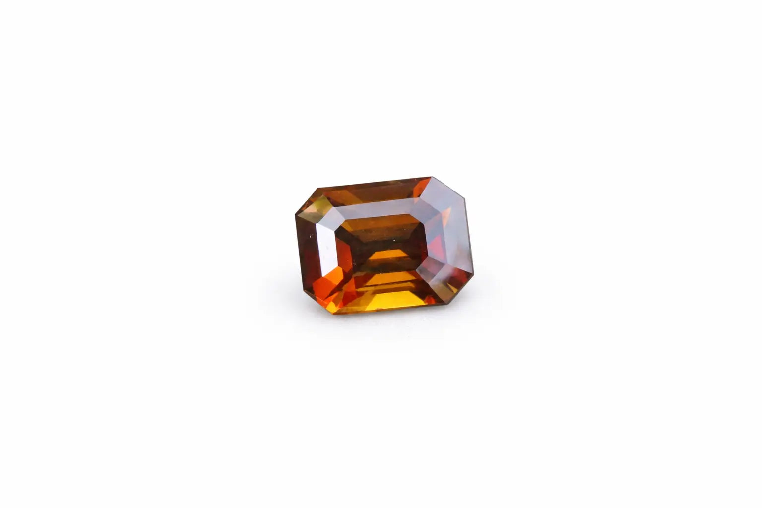 2.03 Ct Natural Bicolour Tourmaline | Octagon Cut | Unheated Sri Lankan Gemstone Lustrous Stones