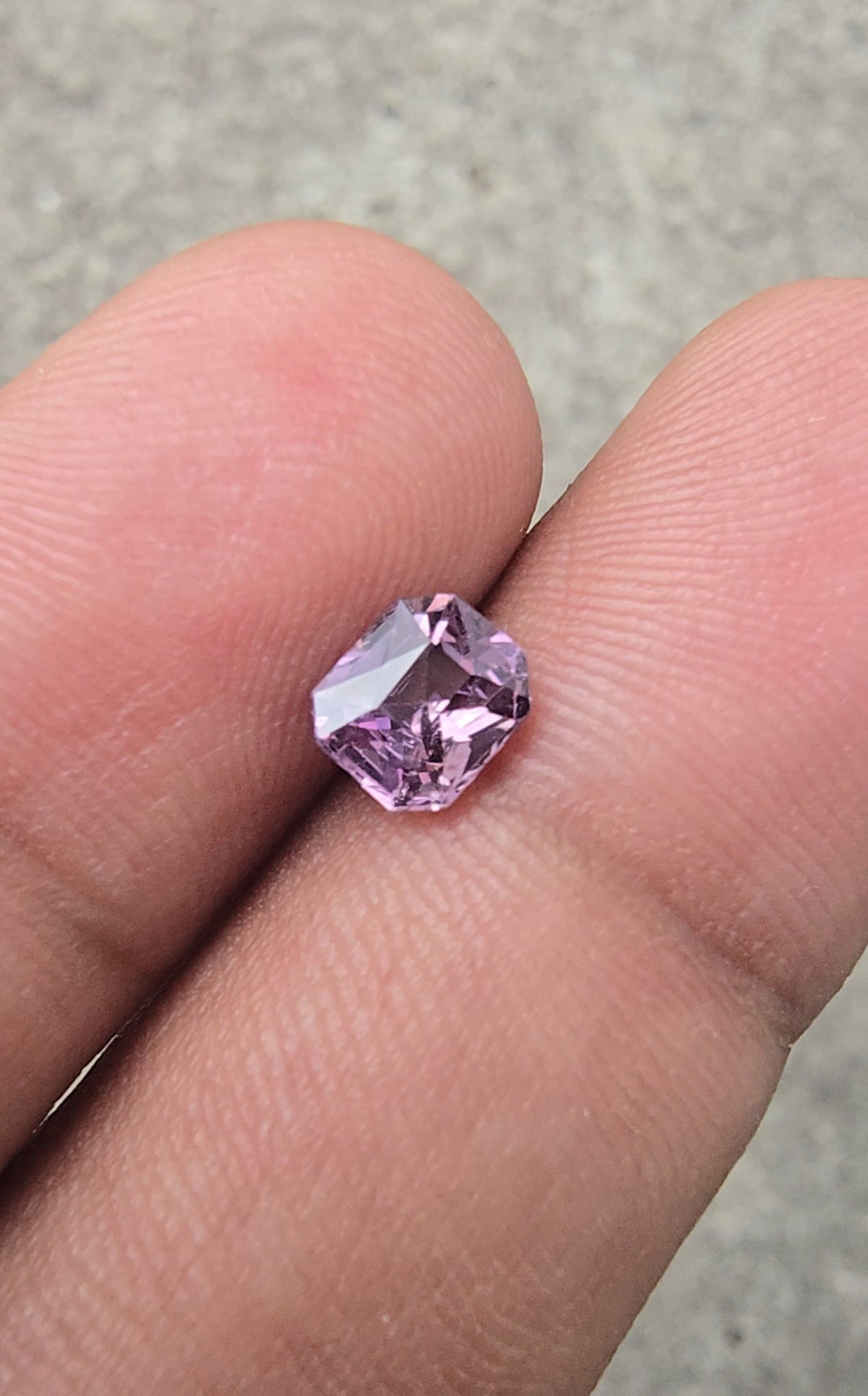 0.97ct Natural Pink Sapphire | Octagon | Unheated