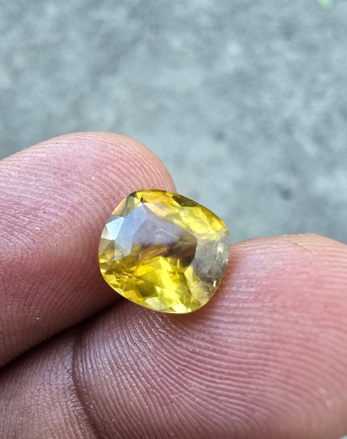 3.55Ct Natural chrysoberyl | Unheated | Cushion