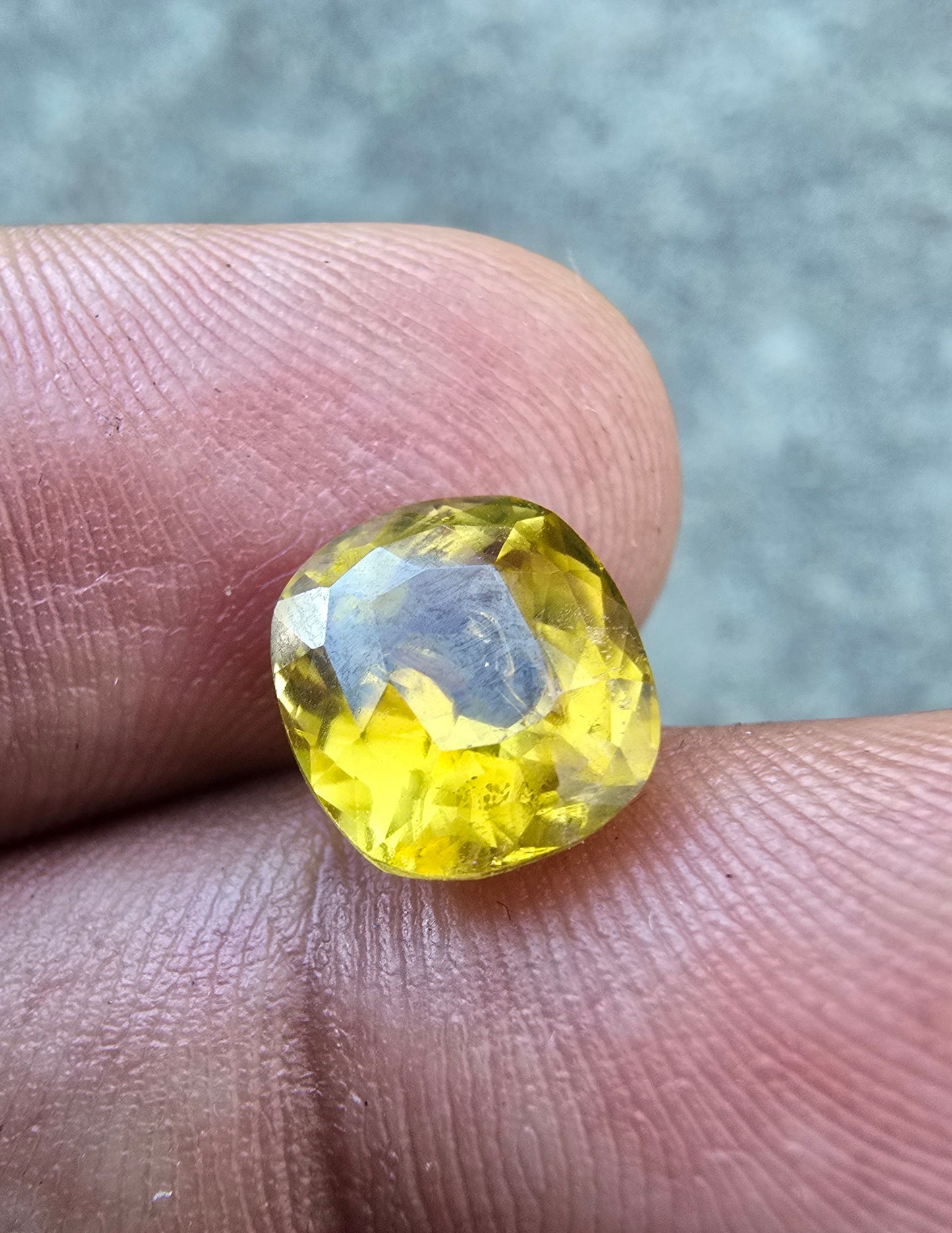 3.55Ct Natural chrysoberyl | Unheated | Cushion