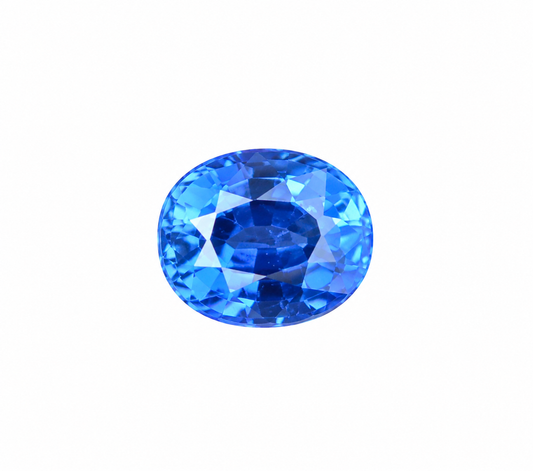 0.70ct Natural Blue Sapphire | Oval | Unheated